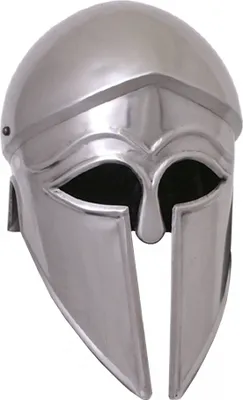 Produktbild von Italo-Korintherhelm, Stahl, mit Lederinlay