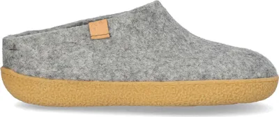 Produktbild von Tofvel Slipa Maha Wollfilz-Pantoffel Marbled Light Grey Größe 40