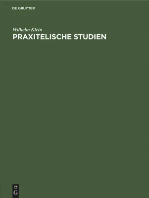Produktbild von Praxitelische Studien