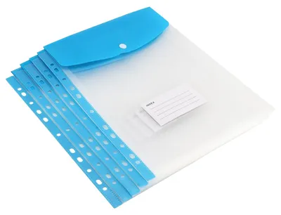 Produktbild von Solidchoice – Set aus 24 A4-Ordnern aus Kunststoff mit Etikettenfach