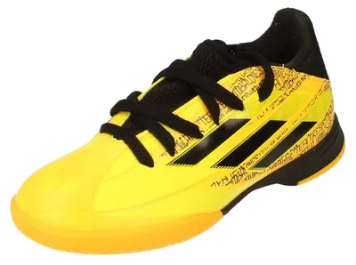 Productafbeelding van ADIDAS GW7422 SPEEDFLOW MESSI 3 IN J kinderschoen, geel-oranje, maat 28