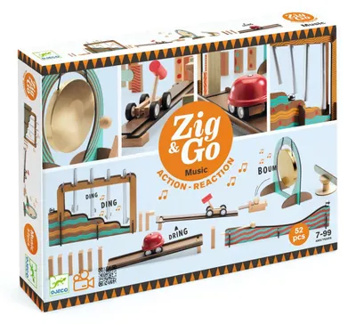 Image de Ensemble de construction Zig & Go Musique 52 pièces, Djeco