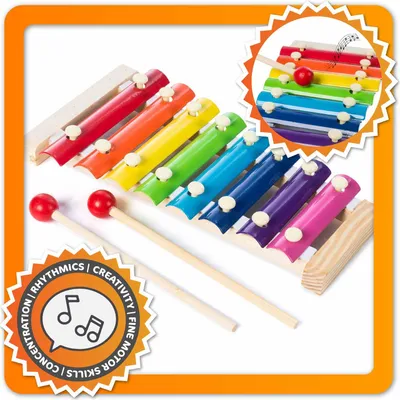 Produktbild von Kinder Xylophon aus Holz