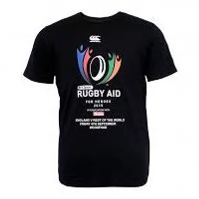 Immagine prodotto di Canterbury Ladies Rugby T-Shirt nero - Rugby Aid Sports Shirt Cotone