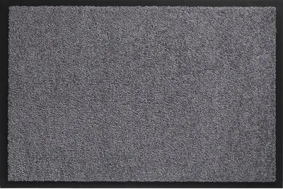 Produktbild von Fußmatte waschbar grau PA L600xB900xS8mm