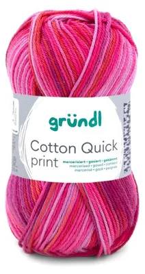 Produktbild von Gründl Baumwolle quick print,50g/125m,100% Baumwolle,Farbverlauf 235