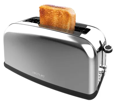 Imagen del producto de CECOTEC 04839 - Tostador vertical Toastin' time 850 Inox Long Lite