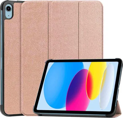 Image de imoshion Bibliothèque pliante pour l'Apple iPad 11 (2025) 11 pouces A16 / iPad 10 (2022) 10.9 pouces - Rosé Goud