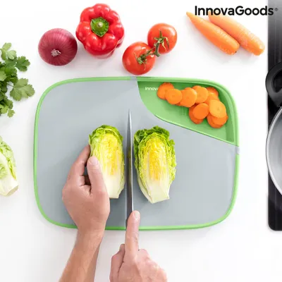 Obrázek produktu pro Multifunkční krájecí prkénko s oboustrannou funkcí Reblok InnovaGoods
