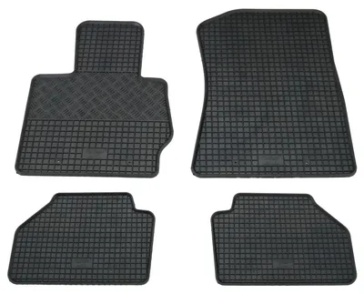 Gummifußmatten Set für BMW X3 F25 (2010-) + BMW X4 F26 (2014-), 4-teilig