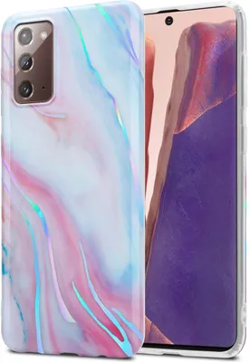 Obrázek produktu pro Cadorabo ochranný kryt pro Samsung Galaxy NOTE 20 pouzdro v bílé barvě TPU pouzdro na mobilní telefon Etui Case Cover