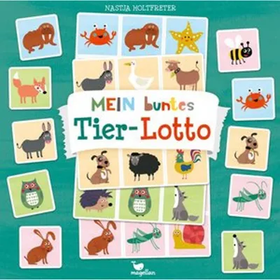 Obrázek produktu pro Dětská stolní hra Moje barevné zvířecí loto