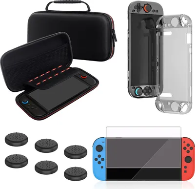 Immagine prodotto di INF Custodia protettiva e kit di accessori per Switch 2