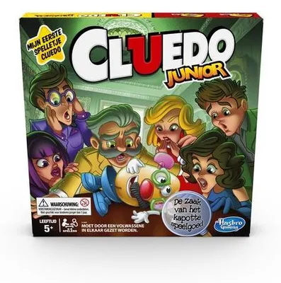 Produktbild von Hasbro Brettspiel Cluedo Junior - 5+