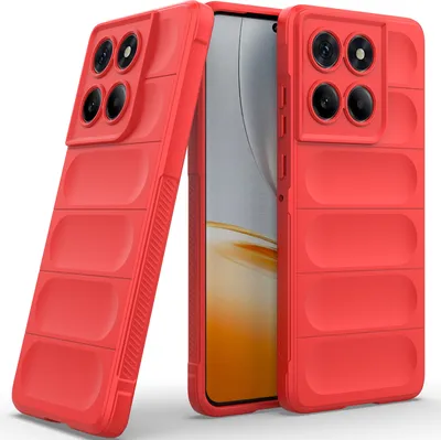 Image de Etui pour Motorola Edge 60 Fusion Soft TPU Silicone Shockproof Protective Case Rouge