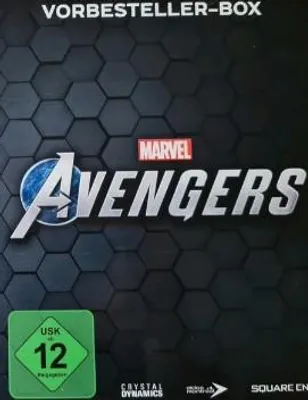 Produktbild von Marvel's Avengers Vorbestellerbox mit Steelbook für PS4 (ohne Spiel)