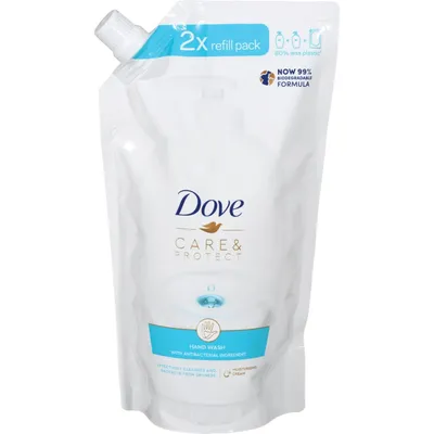 Produktbild von Dove Handseife 500ml Flüssig Nachfüller Beutel Waschlotion Pflege Schutz