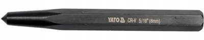 Obrázek produktu pro Yato YT-47151, Důlčík, Chrom Vanadová ocel, Šestihranný, Černá, 112 mm, 8 mm