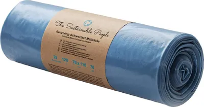 Produktbild von TSP Schwerlast Müllsäcke 120 L - Blauer Engel 70 µm blau