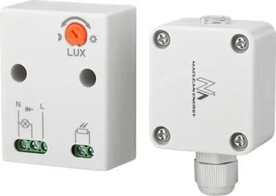 Produktbild von Wasserdichte IP65 Dämmerungssensor Dämmerungsschalter Sensor für Außenbereich