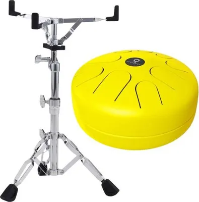 Image de Aquadrum Air MY Mystic Tongue Steel Drum Handpan avec support Pearl S-830