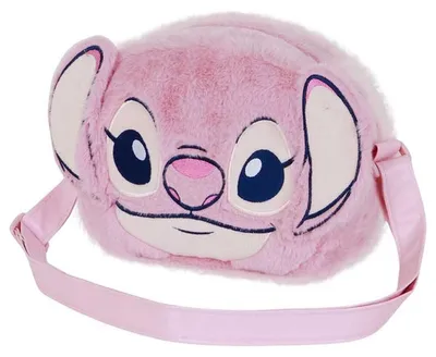 Imagen del producto de Karactermania, peluche pequeño de ángel, forma de corazón, 17x13x7 cm, bolso rosa, color rosa, talla única