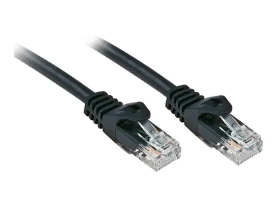 Produktbild von LINDY Patchkabel Cat6 U/UTP Basic schwarz 0.50m