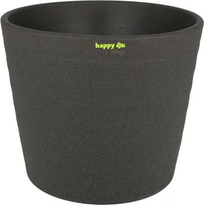 Produktbild von Keramik Blumentopf Maui anthrazit 13/12 Ø 15,5 cm H 13,5 cm