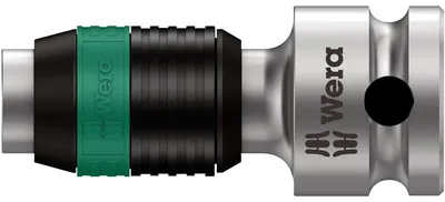 Produktbild von Wera 8784 B1 ADAPTER ZYKLOP, 3/8”, Einzelner Artikel, Steckdosenadapter, Edelstahl, Chrom, 111 mm, 20 mm
