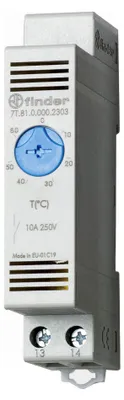 Obrázok produktu pre Finder Vari-Thermostat 1S-10A f. DIN lišta 7T.81.0.000.2303