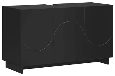Zdjęcie produktu dla Szafka łazienkowa Czarny 101 x 41 x 58 cm