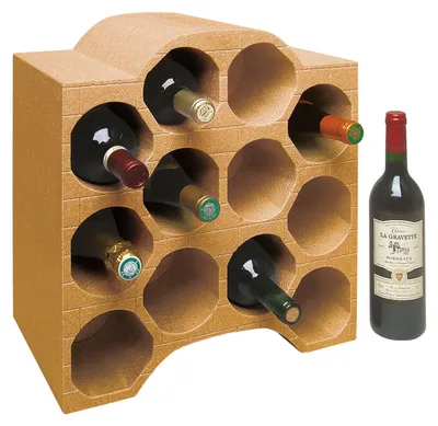 Produktbild von Climapor Flaschenbox Bogenform, 12 Flaschen max. Ø 9 cm - 1 Stück