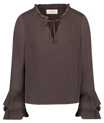 Produktbild von Cartoon Bluse Kurz 1/1 Arm 7350 Black Coffe 40