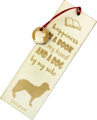 Produktbild von Stabyhoun, Friesischer Vorstehhund, Stabijhoun - Lesezeichen mit Hund, personalisiertes Lesezeichen, Hundeaccessoire für Leser der Marke Art-Dog