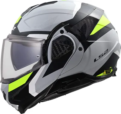 Obrázek produktu pro LS2 FF910 Advant II Triple flip-up helma, šedá matná/neonově žlutá, M (57/58)