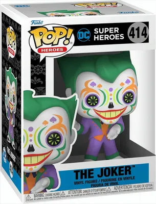 Produktbild von DC Super Heroes Dia de los - The Joker 414 - Funko Pop! - Vinyl Figur