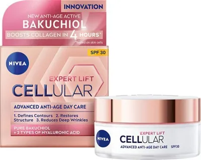 Produktbild von NIVEA Hyaluron Cell Filler + Elasticity Transformation Day Cream 50ml
