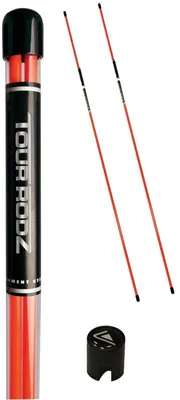 Produktbild von Longridge Tour Rodz Alignment Sticks 2pc - Orange -