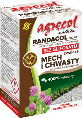 Zdjęcie produktu dla Zwalcza mech i chwasty na ścieżkach i podjazdach Randacol 680 EC 150ml - Agrecol