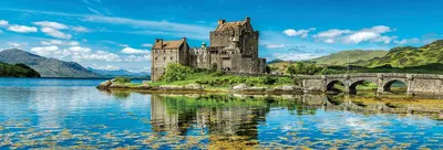 Produktbild von Eurographics Puzzle Eilean Donan Castle Panorama 1000 Teile