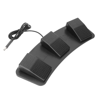 Obrázok produktu pre Multifunkčný trojitý nožný spínač USB s mechanickým spínačom na herné testy