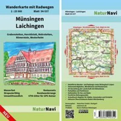 Obrázek produktu pro Münsingen - Laichingen 1 : 25 000, list 54-537