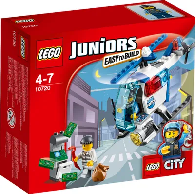 Produktbild von LEGO® Juniors Verfolgung mit dem Polizeihelikopter 10720