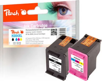 Produktbild von Tinte schwarz + color PI300-808 (kompatibel zu HP 304XL)