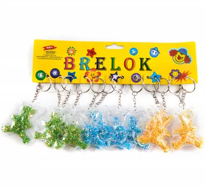 Zdjęcie produktu dla Miś Kolorowy Brelok Do Kluczy Zawieszka 12Szt