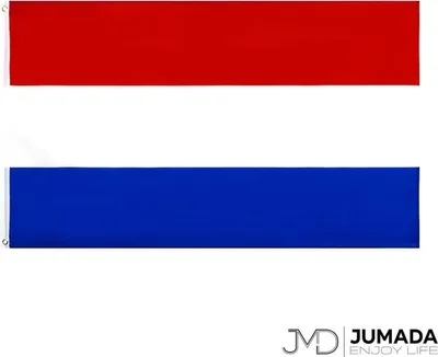 Produktbild von Jumadas Niederländische Flagge – Niederländische Flagge – Flagge Niederlande – Flaggen – Polyester – 150 x 90 cm