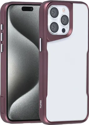 Produktbild von TUNIQ iPhone 15 Pro Max Back cover case - Silicone - Red