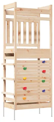 Produktbild von vidaXL Outdoor-Spielturm Natur 85 x 53 x 207 cm Massives Kiefernholz