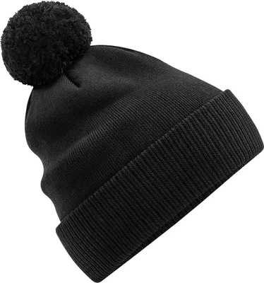 Produktbild von Beechfield - "Snowstar" Mütze BC4950 (Einheitsgröße) (Schwarz)