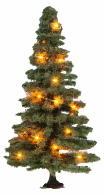 Beleuchteter Weihnachtsbaum 80 mm, 1 Stück